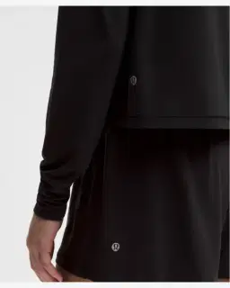 Lululemon haut entraînement manches longues en jersey wordmark Femme – 5/5
