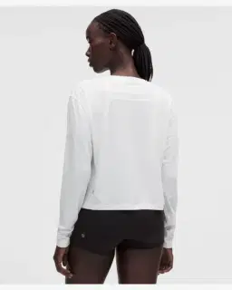 Lululemon haut entraînement manches longues en jersey wordmark Femme – 3/5