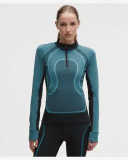Lululemon haut entraînement sans coutures à manches longues collection slnsh Femme – 1/5