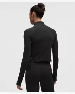 Lululemon haut it's rulu demi-zippé court Femme – 3/5