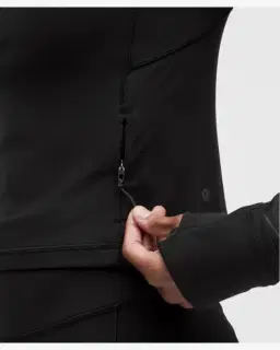 Lululemon haut it's rulu demi-zippé court Femme – 5/5