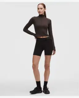Lululemon haut it's rulu demi-zippé court Femme – 2/5
