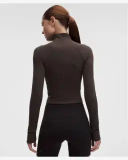 Lululemon haut it's rulu demi-zippé court Femme – 3/5
