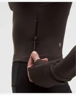 Lululemon haut it's rulu demi-zippé court Femme – 5/5