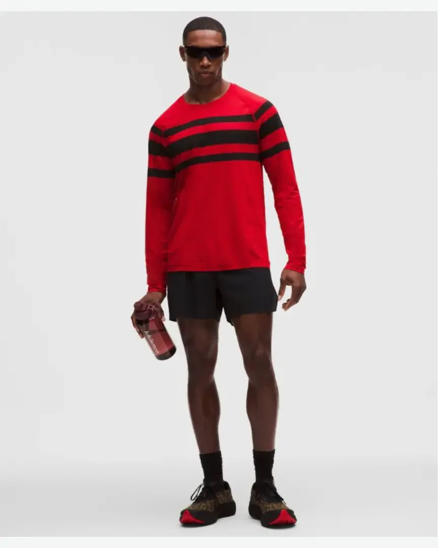 Lululemon haut manches longues metal vent tech Homme