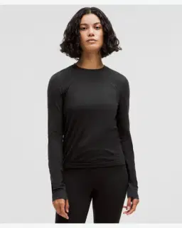 Lululemon haut manches longues swiftly en laine longueur hanche Femme – 1/5
