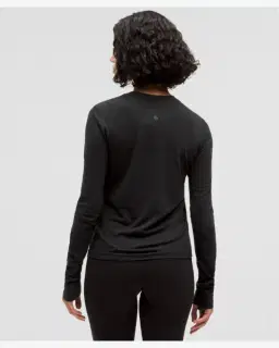 Lululemon haut manches longues swiftly en laine longueur hanche Femme – 3/5