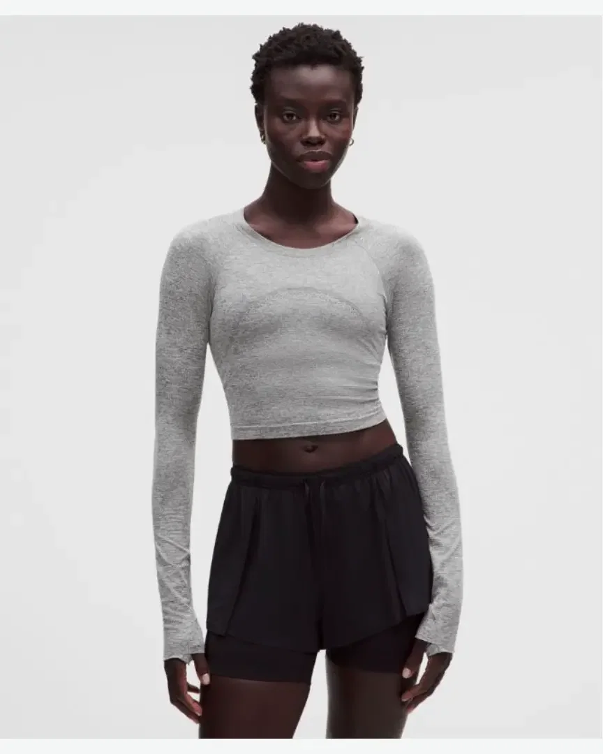 Lululemon Haut Manches Longues Swiftly Tech 2 Court W