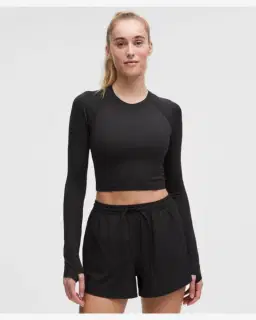 Lululemon haut manches longues swiftly tech 2 court Femme – 1/5