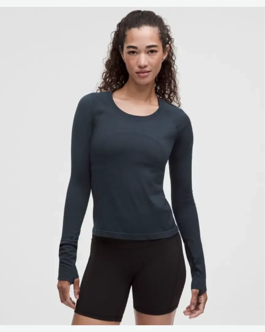 Lululemon Haut Manches Longues Swiftly Tech 2 Longueur Taille W