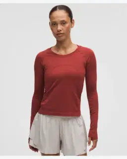 Lululemon haut manches longues swiftly tech 2 longueur taille Femme – 1/5