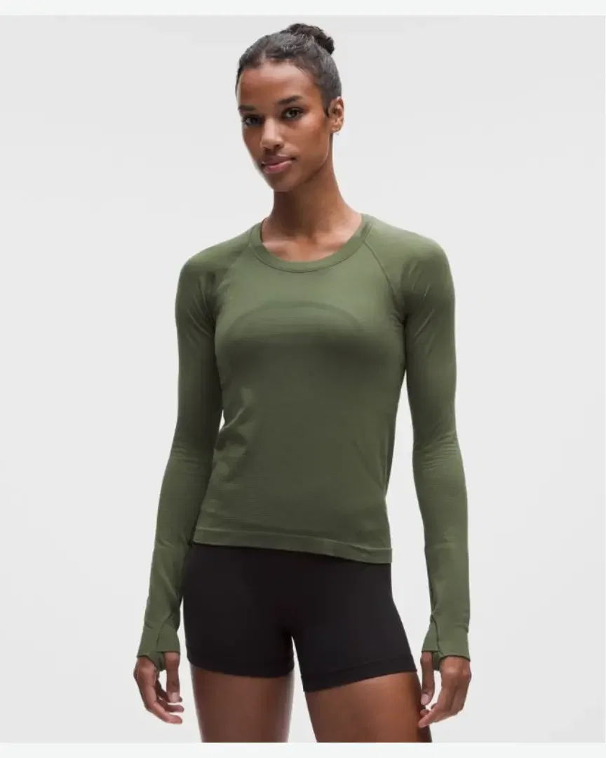 Lululemon Haut Manches Longues Swiftly Tech 2 Longueur Taille W