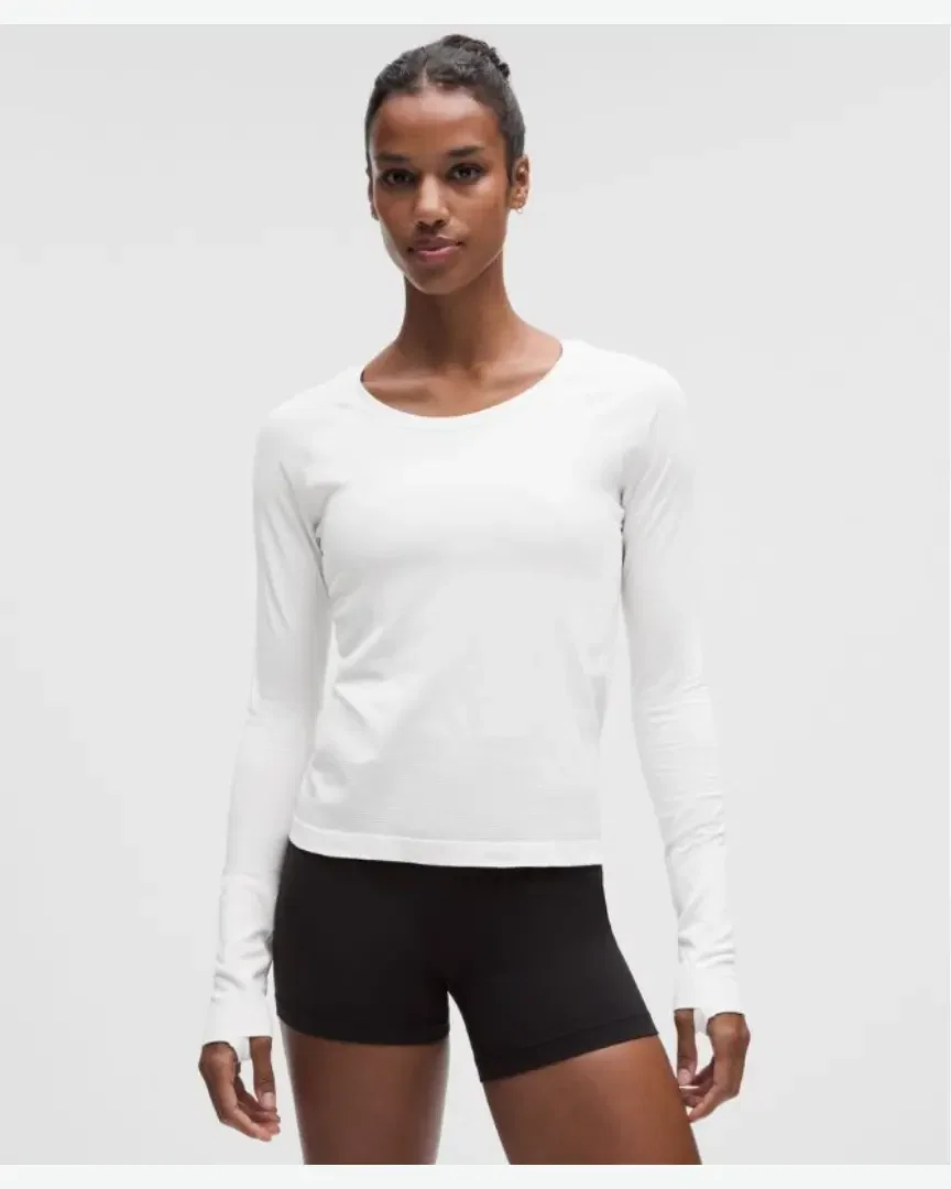 Lululemon Haut Manches Longues Swiftly Tech 2 Longueur Taille W