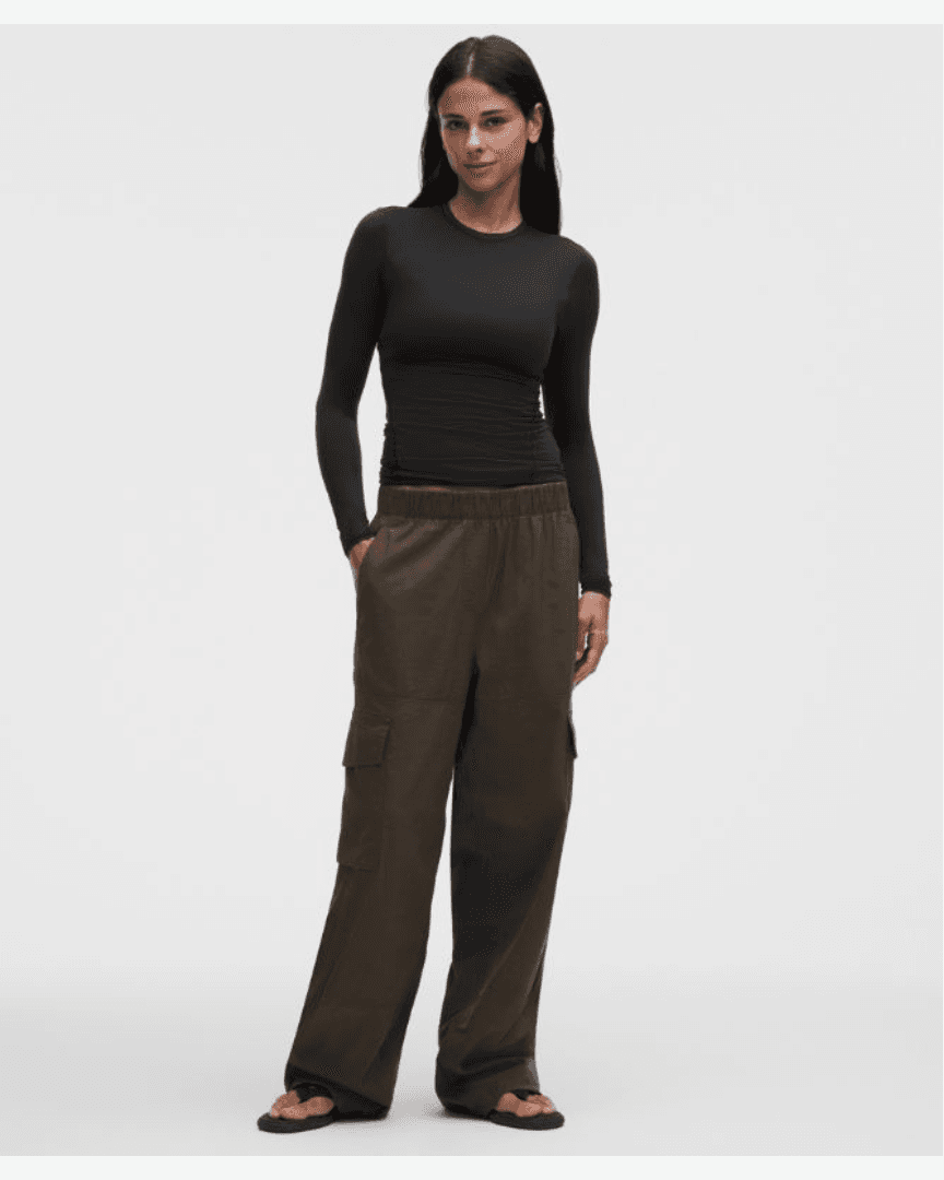 Lululemon Haut Manches Longues Wundermost À Col Rond En Ultra-Soft Nulu W - LW3HPRS_0001 (1) au meilleur prix !