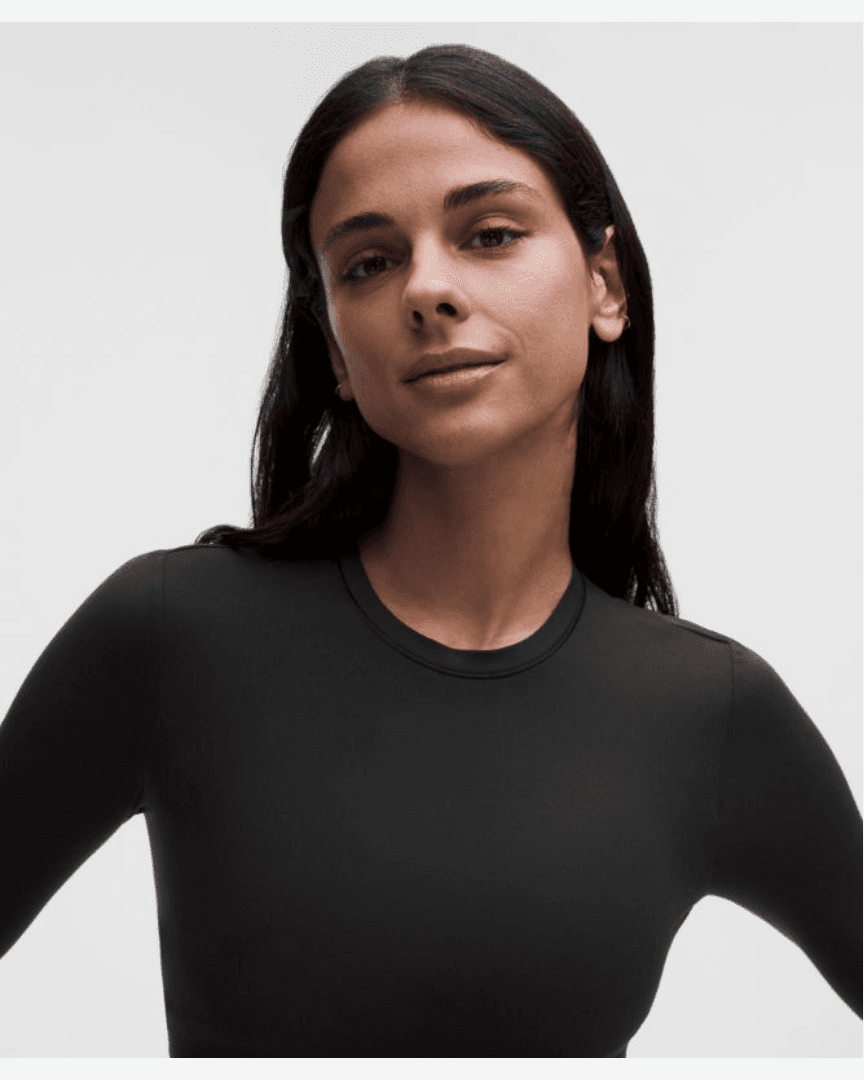 Lululemon Haut Manches Longues Wundermost À Col Rond En Ultra-Soft Nulu W - LW3HPRS_0001 (3) au meilleur prix !