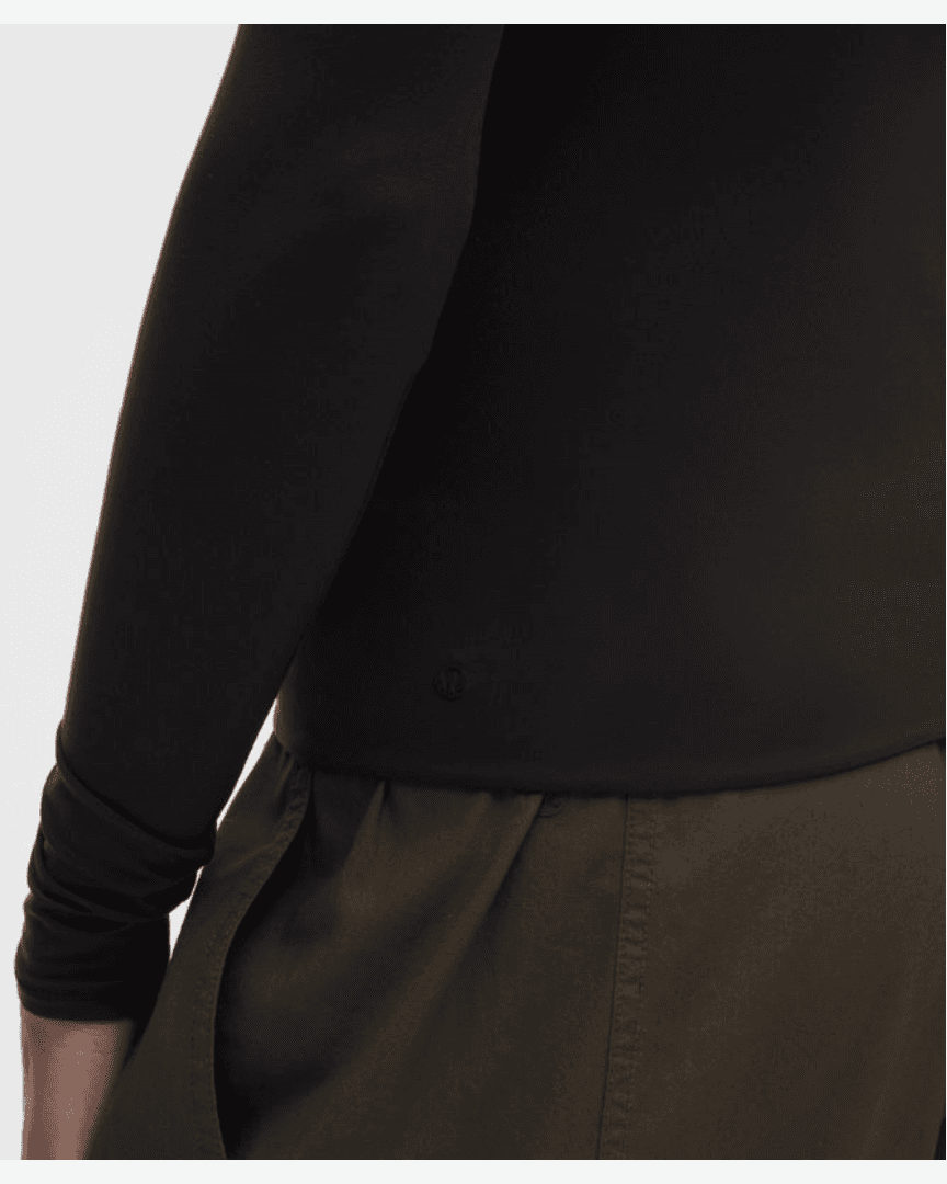 Lululemon Haut Manches Longues Wundermost À Col Rond En Ultra-Soft Nulu W - LW3HPRS_0001 (4) au meilleur prix !
