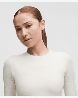 Lululemon haut manches longues wundermost à col rond en ultra-soft nulu Femme – 4/6