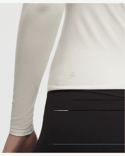 Lululemon haut manches longues wundermost à col rond en ultra-soft nulu Femme – 5/6