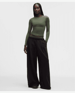 Lululemon haut manches longues wundermost à col rond en ultra-soft nulu Femme – 2/6