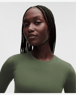 Lululemon haut manches longues wundermost à col rond en ultra-soft nulu Femme – 4/6