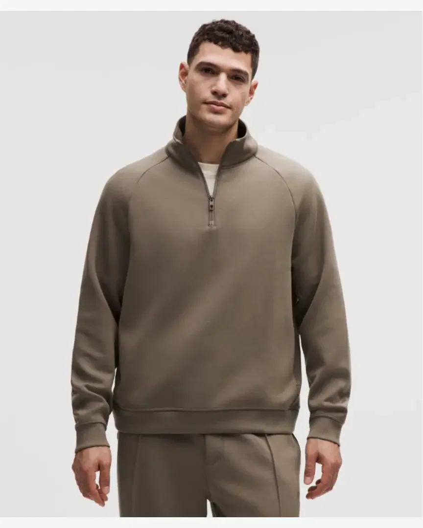 Lululemon Haut Quart De Zip Smooth Spacer M