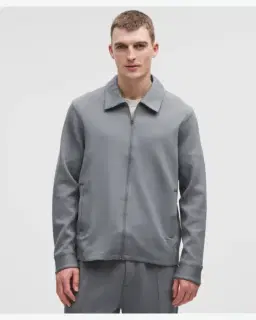 Lululemon haut zippé à col montant en smooth spacer Homme – 1/5