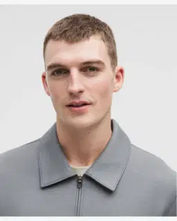 Lululemon haut zippé à col montant en smooth spacer Homme – 4/5