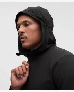 Lululemon haut zippé texturé license to train Homme – 4/5
