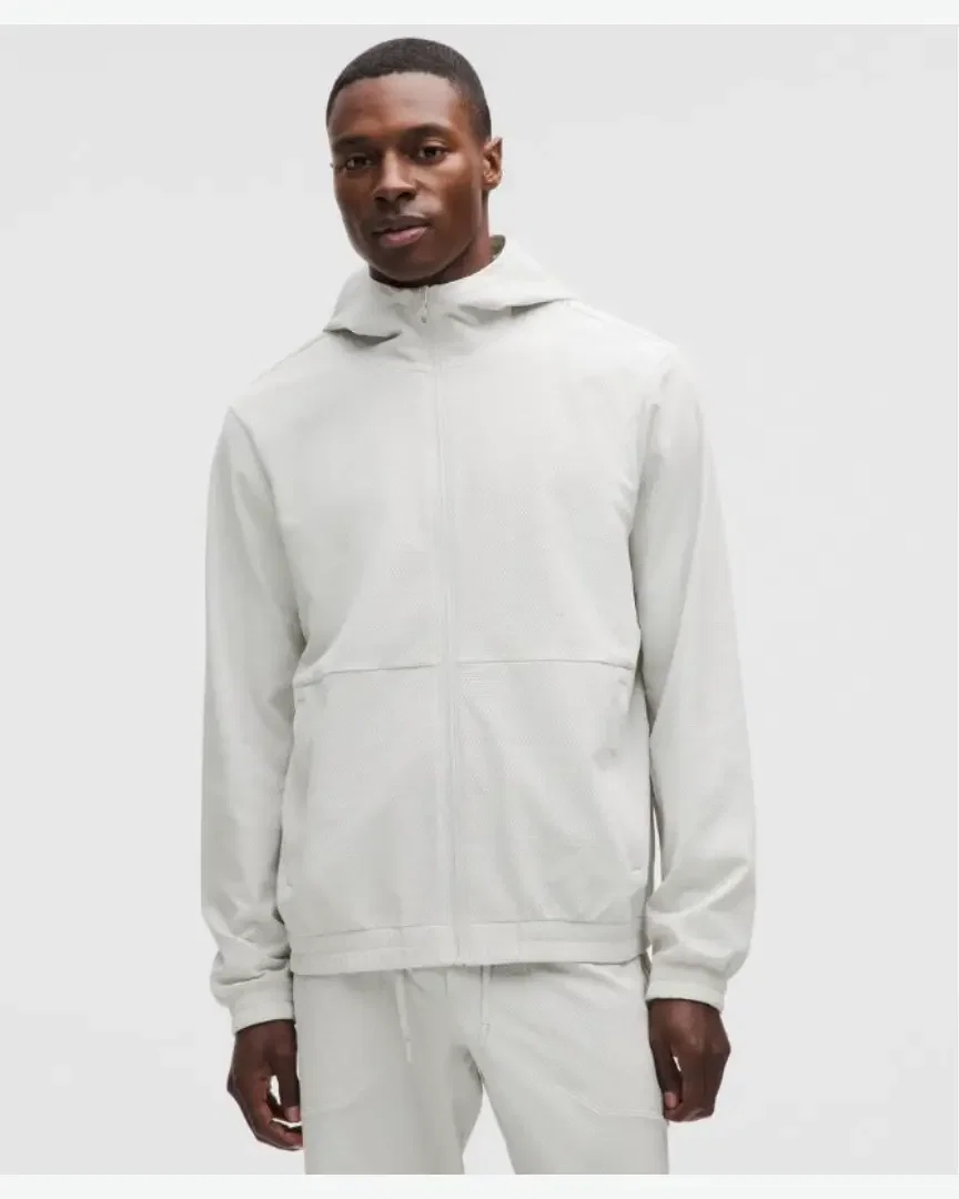 Lululemon haut zippé texturé license to train Homme