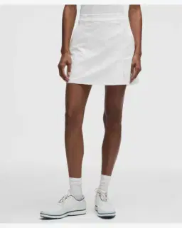 Lululemon jupe de golf plissée à l'avant en sergé extensible logo brodé Femme – 2/5