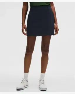 Lululemon jupe de golf plissée à l'avant en sergé extensible logo brodé Femme – 2/5