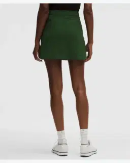 Lululemon jupe de golf plissée à l'avant en sergé extensible logo brodé Femme – 3/5
