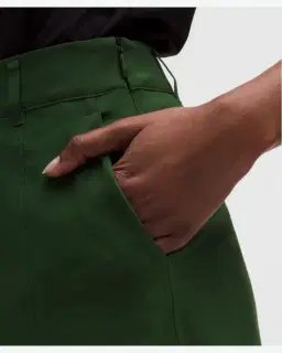 Lululemon jupe de golf plissée à l'avant en sergé extensible logo brodé Femme – 4/5