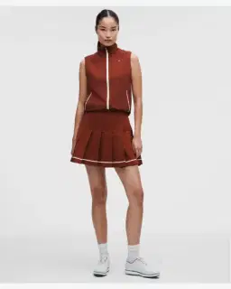 Lululemon jupe de golf trapèze taille haute à plis creux Femme – 1/5