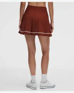 Lululemon jupe de golf trapèze taille haute à plis creux Femme – 3/5