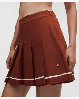 Lululemon jupe de golf trapèze taille haute à plis creux Femme – 4/5