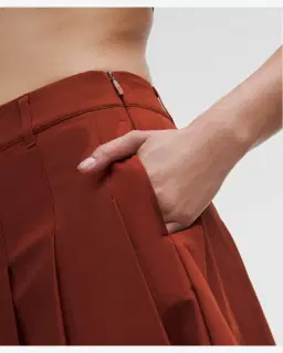 Lululemon jupe de golf trapèze taille haute à plis creux Femme – 5/5