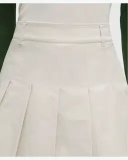 Lululemon jupe de golf trapèze taille haute à plis creux Femme – 4/5