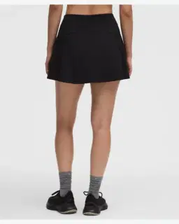 Lululemon jupe de tennis légère à taille haute logo brodé Femme – 3/5