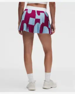 Lululemon jupe de tennis plissée repleat taille haute détails contrastés Femme – 3/5