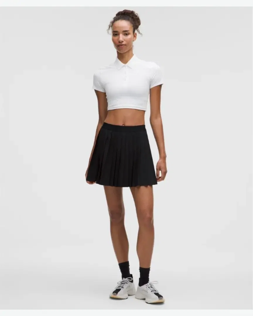 Lululemon Jupe De Tennis Plissée Taille Haute Longue W
