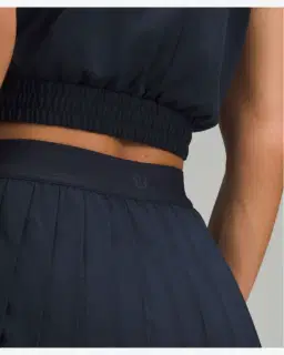Lululemon jupe de tennis plissée taille haute longue Femme – 5/5