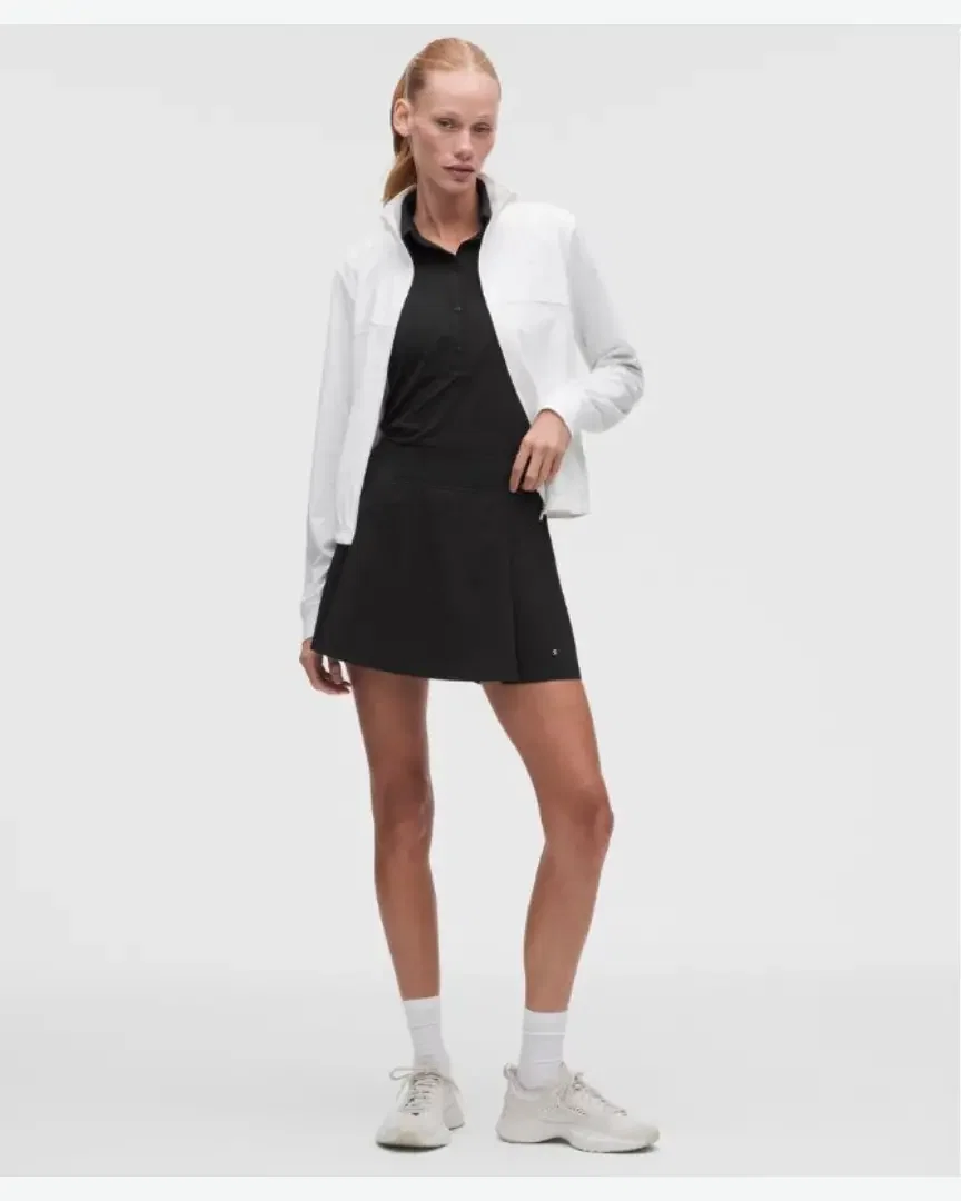 Lululemon Jupe De Tennis Trapèze À Plis Latéraux W