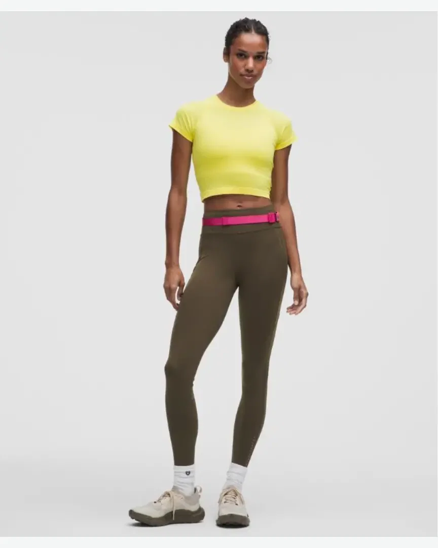 Lululemon legging fast and free à 6 poches x geoff mcfetridge 71 cm Femme