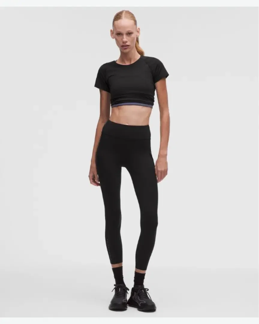 Lululemon Legging Fast And Free Taille Haute À 6 Poches 64 Cm W