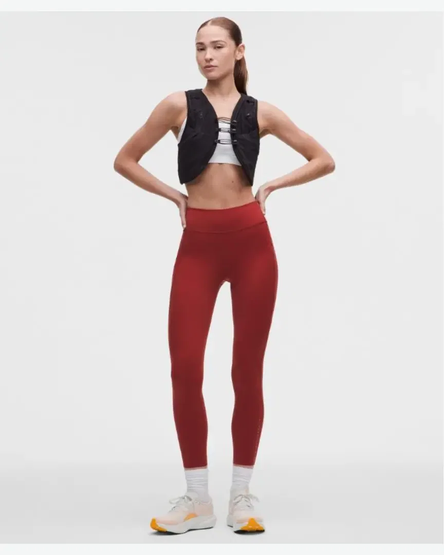 Lululemon Legging Fast And Free Taille Haute À 6 Poches 64 Cm W