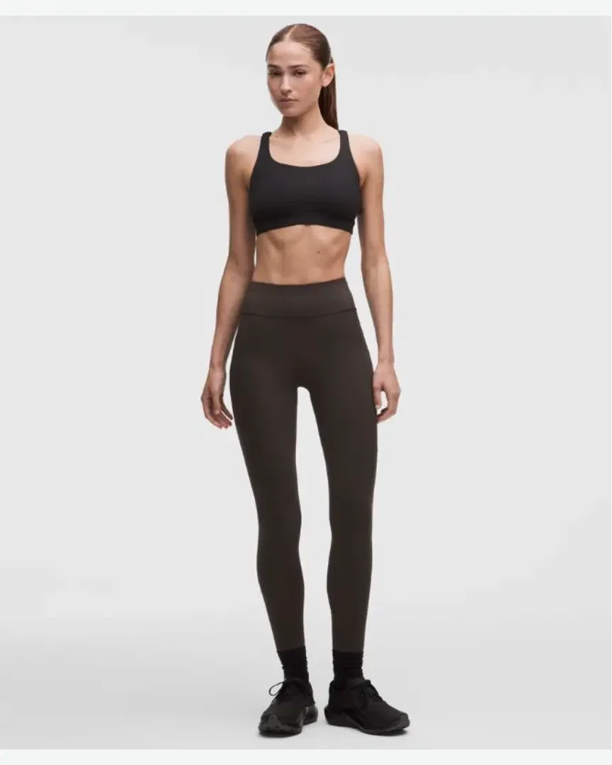 Lululemon Legging Thermique Fast And Free Taille Haute À 6 Poches 71 Cm W