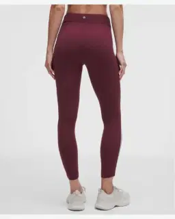 Lululemon legging groove taille haute finitions rayées 64 cm Femme – 3/5