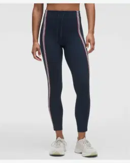 Lululemon legging groove taille haute finitions rayées 64 cm Femme – 2/5
