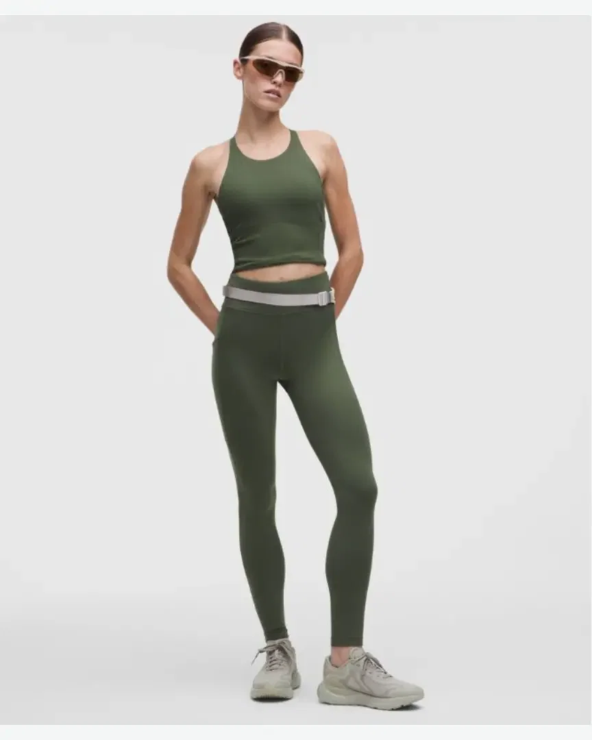 Lululemon Legging Thermique Fast And Free Taille Haute À 6 Poches 71 Cm W